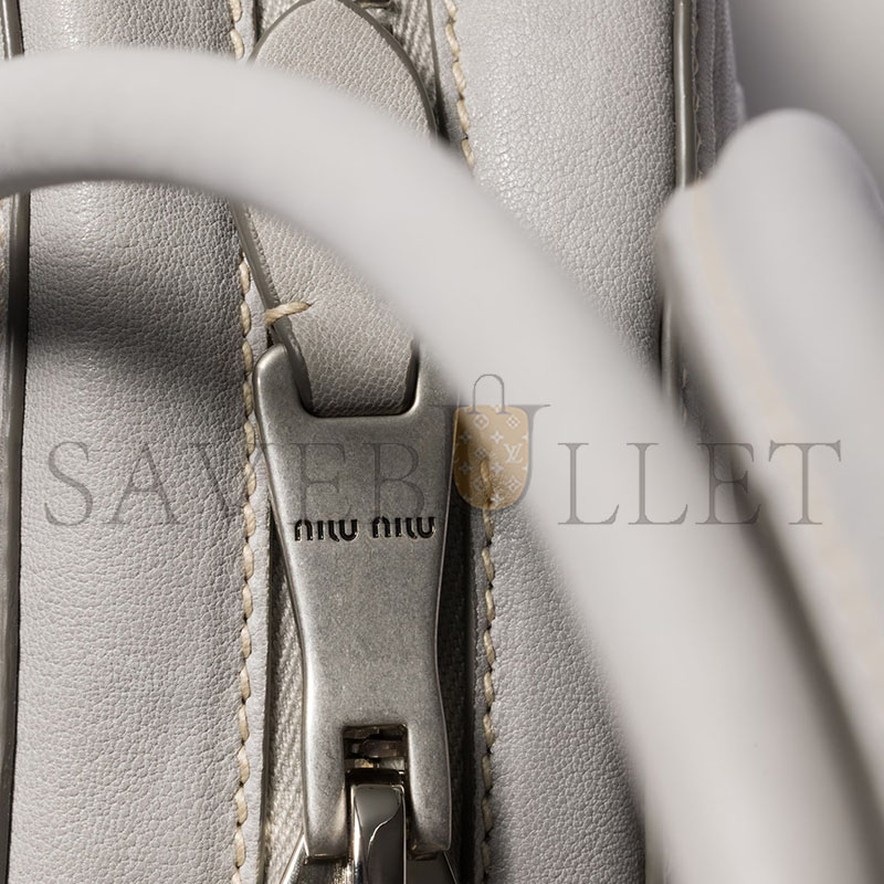 MIU MIU VIVANT NAPPA LEATHER BAG 5BB200 (28*17*9.5cm)